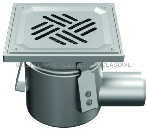 Wpust mini Wm150/110H1 + ruszt blaszany