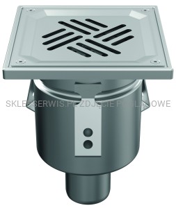 Wpust mini Wmk150/75V1 ruszt blaszany