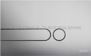 KOŁO Przycisk spłukujący- chrom