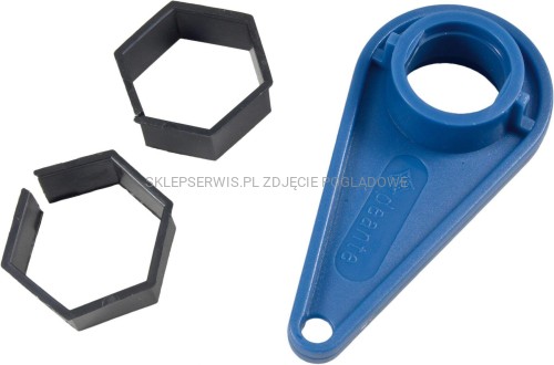 DEANTE Komplet zabezpieczający - klucz do aeratorów M24/28. osłonki do nakrętek -  - ABA_000X - packshot