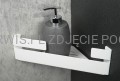 DEANTE Mokko Półka narożna - bianco - ADM_A531 - decor