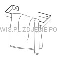 DEANTE Mokko Wieszak ścienny na ręcznik - 30 cm - bianco - ADM_A611 - additionalPackshot