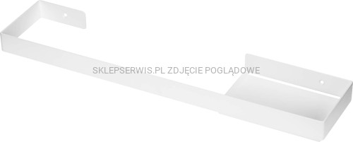 DEANTE Mokko Wieszak ścienny na ręcznik - z półką - bianco - ADM_A631 - packshot