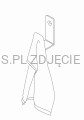 DEANTE Mokko Haczyk pojedynczy - nero - ADM_N111 - additionalPackshot