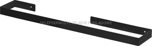 DEANTE Mokko Wieszak ścienny na ręcznik - 60 cm - nero - ADM_N621 - packshot