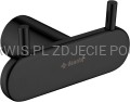 DEANTE Round Haczyk podwójny - nero - ADR_N121 - packshot