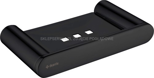DEANTE Round Mydelniczka ścienna - nero - ADR_N411 - packshot