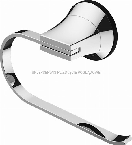 DEANTE Easy-Fix Wieszak na papier - z przyssawką - chrom - ANH_004K - packshot