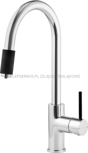 DEANTE Aster Bateria kuchenna z podłączeniem do filtra wody - chrom - BCA_064M - packshot