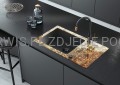 DEANTE Aster Bateria kuchenna z podłączeniem do filtra wody - czarny/chrom - BCA_B64M - decor