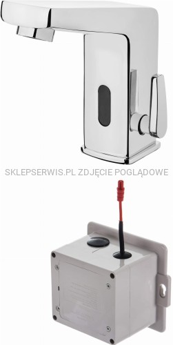 DEANTE Sensor Bateria umywalkowa bezdotykowa z regulacją temperatury - 4xAA - chrom - BCH_029R - packshot