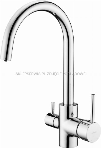 DEANTE Bateria kuchenna z podłączeniem do filtra wody - chrom - BCH_064M - packshot