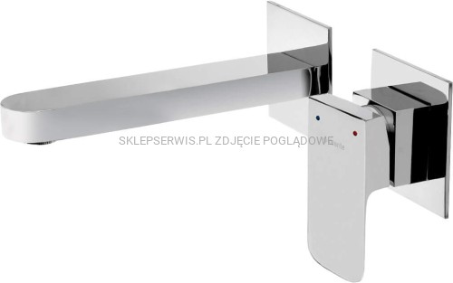 DEANTE Azalia Bateria umywalkowa podtynkowa - chrom - BDA_054L - packshot