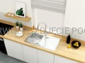 DEANTE Lukrecja Bateria kuchenna z wyciąganą wylewką - 2 rodzaje strumienia - chrom - BDH_072M - decor