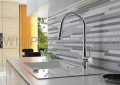 DEANTE Lukrecja Bateria kuchenna z wyciąganą wylewką - 2 rodzaje strumienia - chrom - BDH_072M - decor
