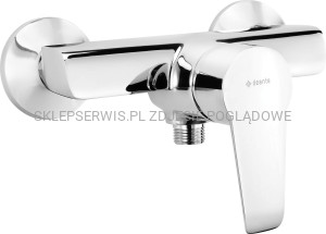 DEANTE Corio Bateria prysznicowa ścienna - chrom - BFC_040M