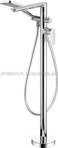 DEANTE Alpinia Bateria wannowa wolnostojąca z zestawem prysznicowym - chrom - BGA_017M - packshot