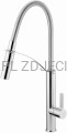 DEANTE Gerbera Bateria kuchenna z elastyczną wylewką - 2 rodzaje strumienia - chrom - BGB_072M - packshot
