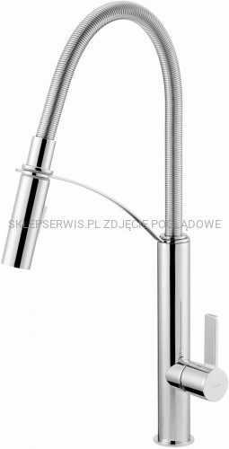 DEANTE Gerbera Bateria kuchenna z elastyczną wylewką - 2 rodzaje strumienia - chrom - BGB_072M - packshot