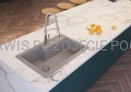 DEANTE Gerbera Bateria kuchenna z elastyczną wylewką - 2 rodzaje strumienia - chrom - BGB_072M - decor