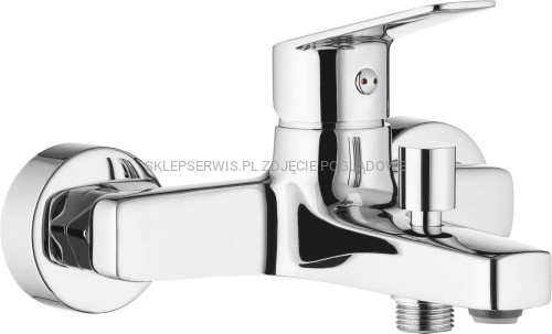 DEANTE Jasmin Bateria wannowa ścienna - chrom - BGJ_010M - packshot