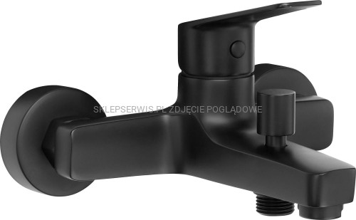 DEANTE Jasmin Bateria wannowa ścienna - nero - BGJ_N10M - packshot