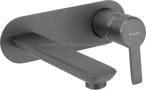 DEANTE Arnika Bateria umywalkowa podtynkowa - titanium - BQA_D54L - packshot