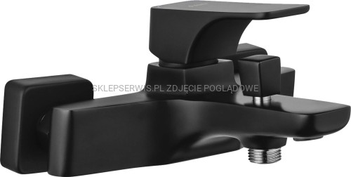 DEANTE Hiacynt Bateria wannowa ścienna - nero - BQH_N10M - packshot