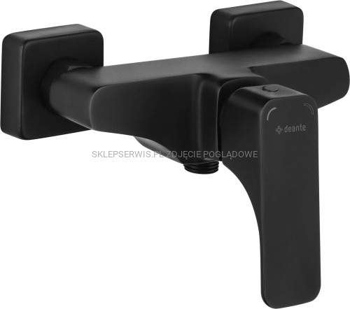 DEANTE Hiacynt Bateria prysznicowa ścienna - nero - BQH_N40M - packshot