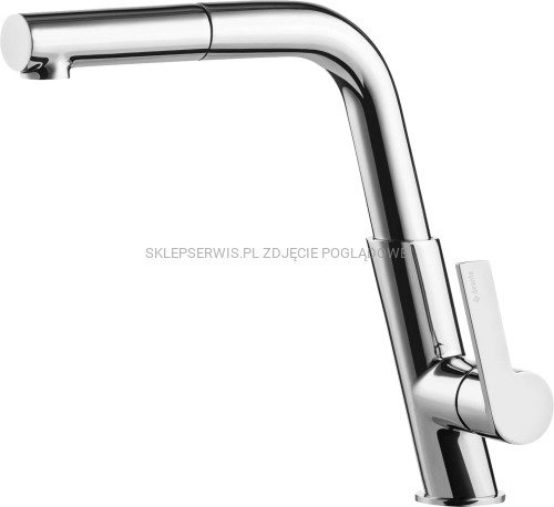 DEANTE Silia Bateria kuchenna z wyciąganą wylewką - chrom - BQS_073M - packshot
