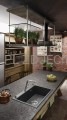 DEANTE Silia Bateria kuchenna z wyciąganą wylewką - chrom - BQS_073M - decor
