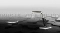 DEANTE Silia Bateria kuchenna z wyciąganą wylewką - czarny/stal szczotkowana - BQS_B730 - decor