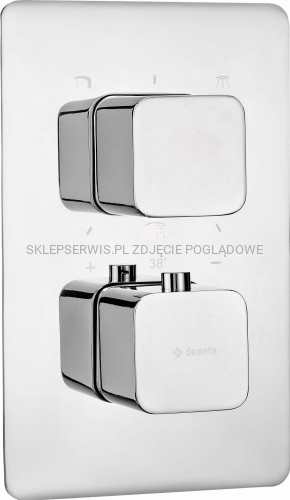 DEANTE Box Element zewnętrzny do BOXa termostatycznego - chrom - BXY_0ECT - packshot