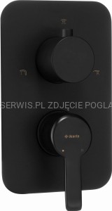 DEANTE Arnika Element zewnętrzny do BOXa mieszaczowego - nero - BXY_NQAM