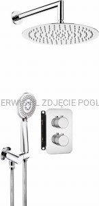 DEANTE Box Zestaw prysznicowy podtynkowy z BOXem termostatycznym - chrom - BXYZ0EBT