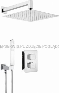 DEANTE Box Zestaw prysznicowy podtynkowy z BOXem termostatycznym - chrom - BXYZ0ECT