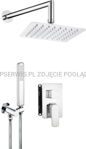 DEANTE Hiacynt Zestaw prysznicowy podtynkowy z BOXem mieszaczowym - chrom - BXYZ0QHM