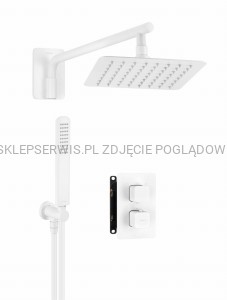 DEANTE Box Zestaw prysznicowy podtynkowy z BOXem termostatycznym - bianco - BXYZAECT
