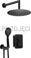 DEANTE Box Zestaw prysznicowy podtynkowy z BOXem termostatycznym - nero - BXYZNEBT - packshot