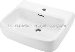 DEANTE Hiacynt Umywalka ceramiczna wisząca - biały - CDH_6U5W