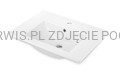 DEANTE Floks Umywalka ceramiczna wpuszczana w blat - 60 cm - biały - CDI_6U6M - packshot