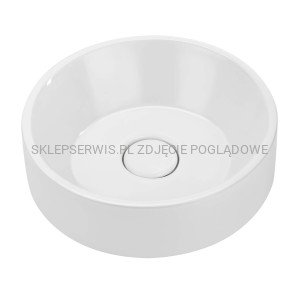 DEANTE Miran Umywalka ceramiczna nablatowa - biały - CDR_6U4S