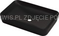 DEANTE Tess Umywalka ceramiczna nablatowa - 60x40 cm - nero - CDS_NU6S - packshot