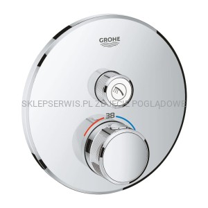 GROHTHERM SMARTCONTROL BATERIA TERMOSTATYCZNA DO OBSŁUGI JEDNEGO WYJŚCIA WODY 29118000