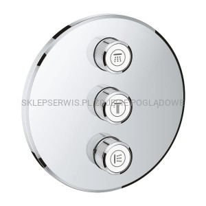 GROHTHERM SMARTCONTROL POTRÓJNY ZAWÓR ODCINAJĄCY 29122000