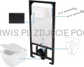 DEANTE Anemon Zestaw WC podtynkowy 6 w 1 - nero/biały - CDZN6ZPW - packshot
