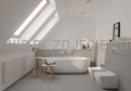 DEANTE Anemon Zestaw WC podtynkowy 6 w 1 - chrom/biały - CDZS6ZPW - decor