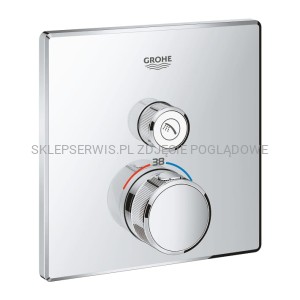 GROHTHERM SMARTCONTROL BATERIA TERMOSTATYCZNA DO OBSŁUGI JEDNEGO WYJŚCIA WODY 29123000