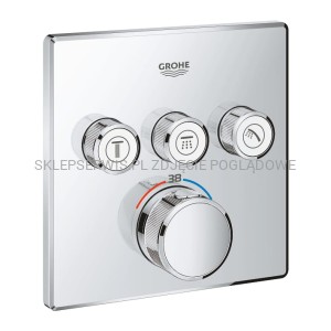 GROHTHERM SMARTCONTROL BATERIA TERMOSTATYCZNA DO OBSŁUGI TRZECH WYJŚĆ WODY 29126000