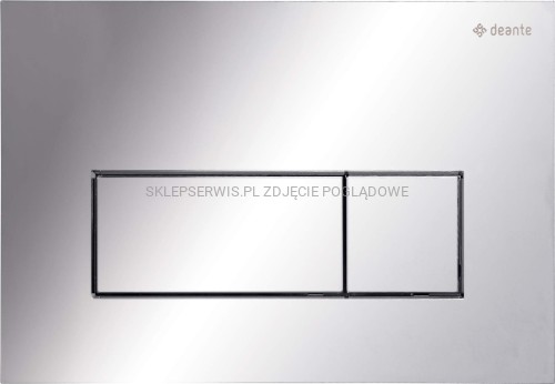 DEANTE Przycisk spłukujący do stelaży podtynkowych - slim - chrom - CST_051P - packshot